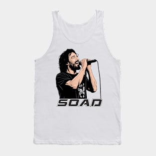 SERJ TANKIAN SYSTEM OF A DOWN BAND T-SHIRT Tank Top